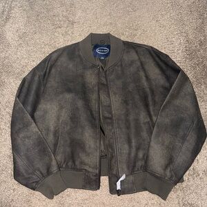 Black Bomber Jacket for Women